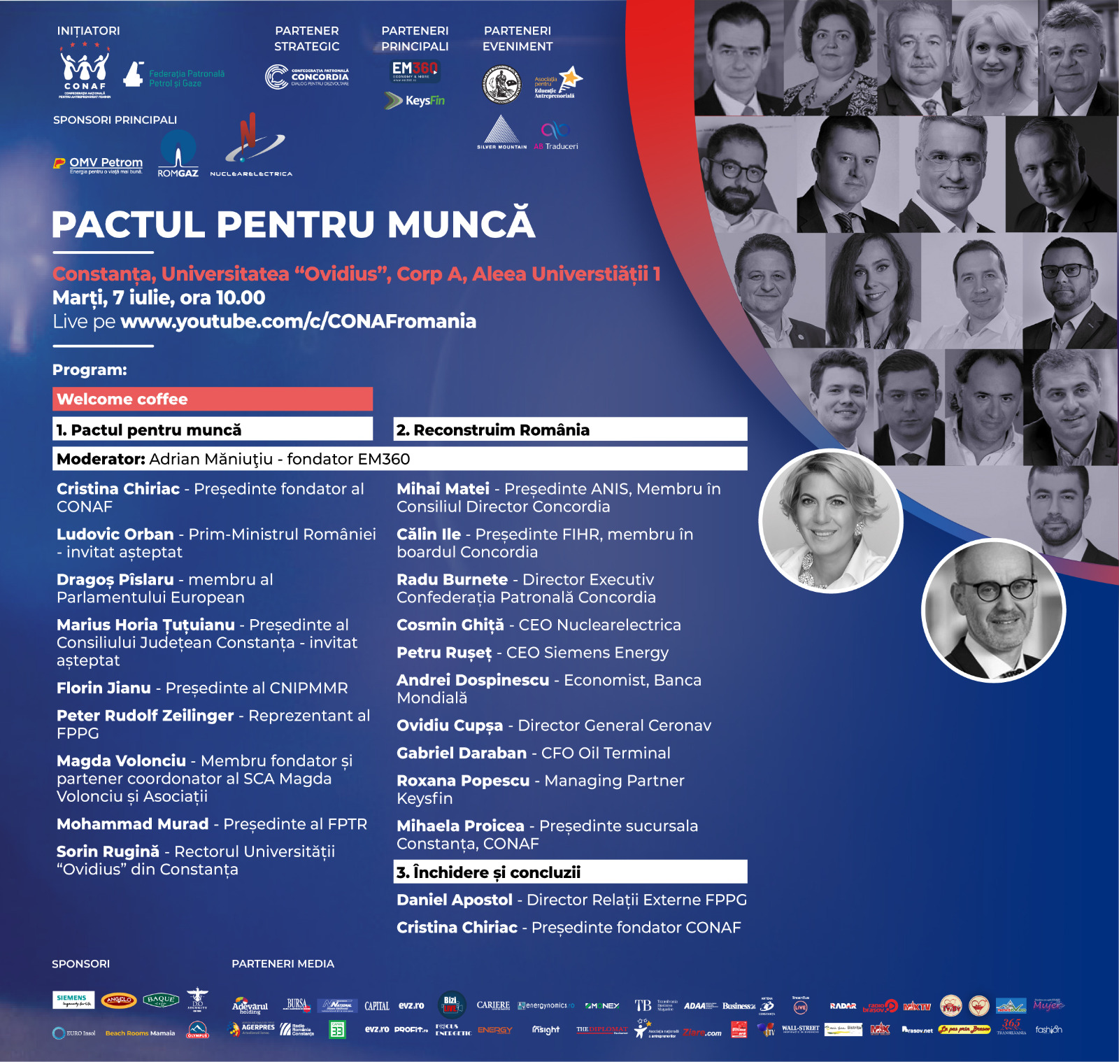 PACTUL PENTRU MUNCĂ. Investiția în educație: prioritate pentru România!