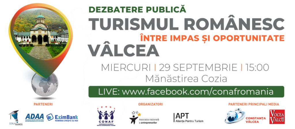 Vâlcea- locul 7 în topul atracțiilor turistice românești